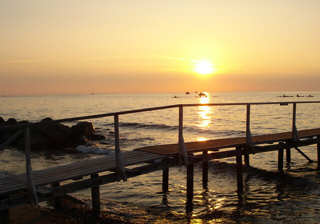 Sonnenuntergang - Gilleleje Strand